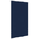 Balkonscherm 160x240 cm oxford stof blauw 160 x 240 cm Blauw