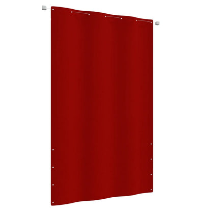 Balkonscherm 140x240 cm oxford stof rood 140 x 240 cm Rood