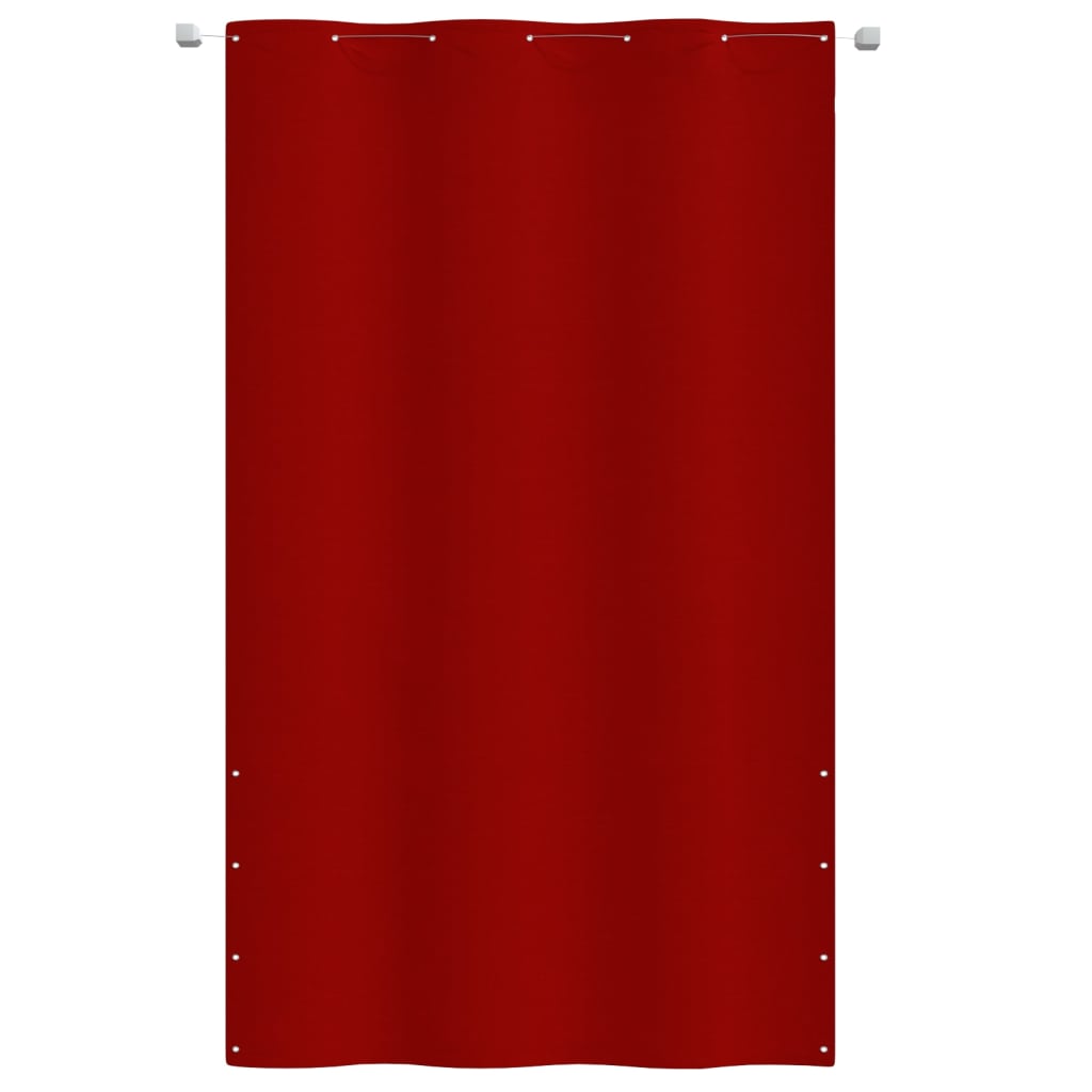 Balkonscherm 140x240 cm oxford stof rood 140 x 240 cm Rood