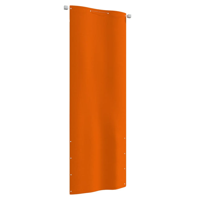 Balkonscherm 80x240 cm oxford stof oranje 80 x 240 cm orange