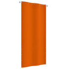 Balkonscherm Oxford Stof Oranje 100 x 240 cm orange