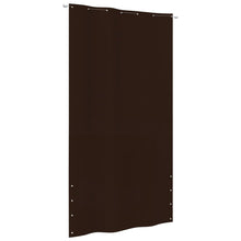 Balkonscherm Oxford Stof 140 x 240 cm Bruin