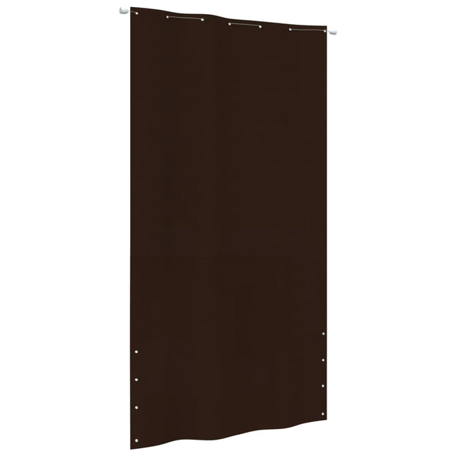 Balkonscherm Oxford Stof 140 x 240 cm Bruin