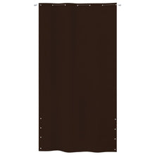 Balkonscherm Oxford Stof 140 x 240 cm Bruin