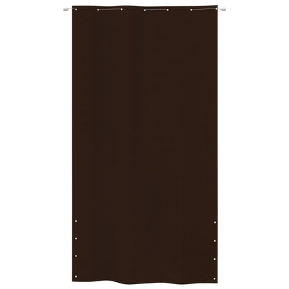 Balkonscherm Oxford Stof 140 x 240 cm Bruin