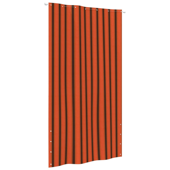 Balkonscherm 140x240 cm oxford stof oranje en bruin 140 x 240 cm Oranje en bruin