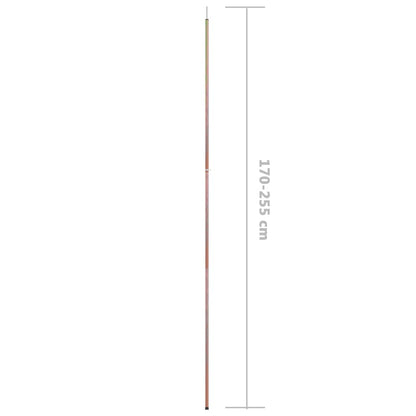 Tentstok Telescopisch 70-255 Cm Gegalvaniseerd Staal 1