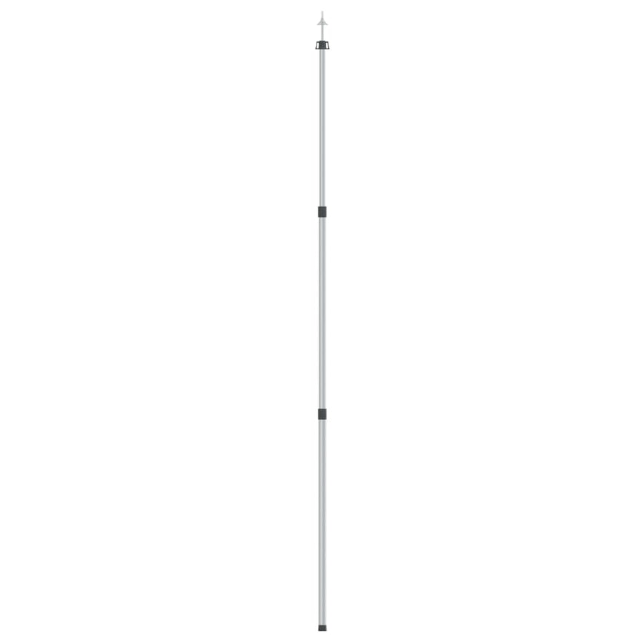 Luifelstok Telescopisch 02-260 Cm Aluminium