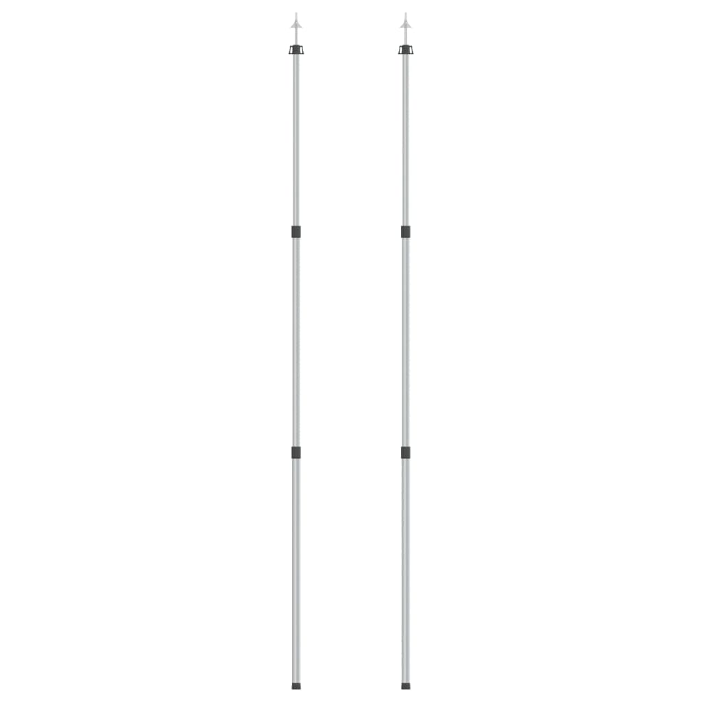 Luifelstokken Telescopisch 10-60 Cm Aluminium 2