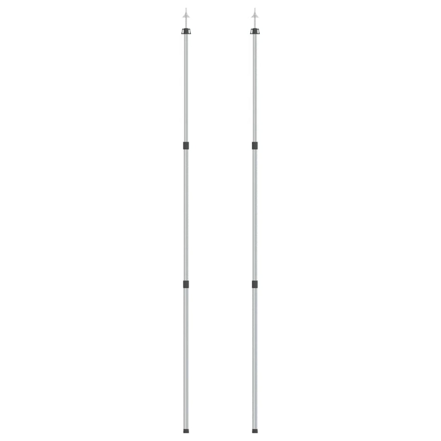 Luifelstokken Telescopisch 10-60 Cm Aluminium 2