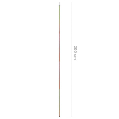 Zonneschermpalen Gegalvaniseerd Staal 1 200 cm