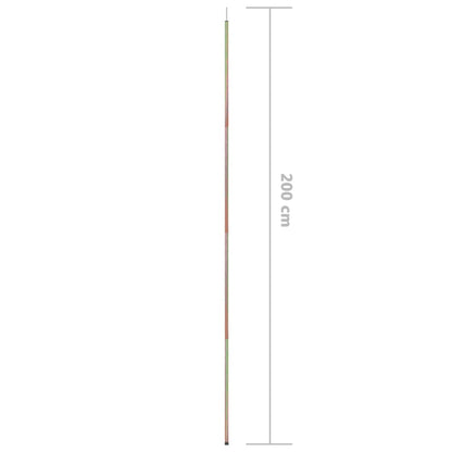 Zonneschermpalen Gegalvaniseerd Staal 2 200 cm