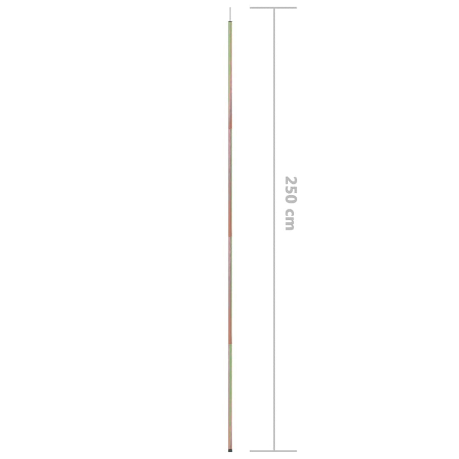 Zonneschermpaal Gegalvaniseerd Staal 1 250 cm