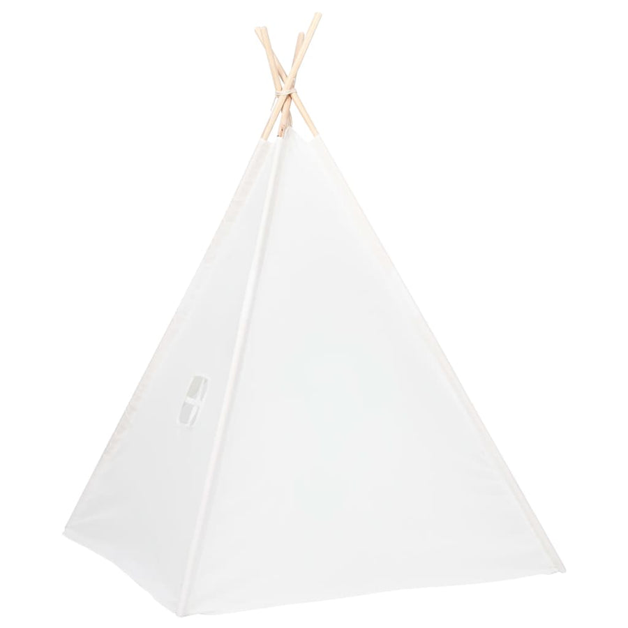 Kindertipitent met tas 20x20x50 cm peachskin