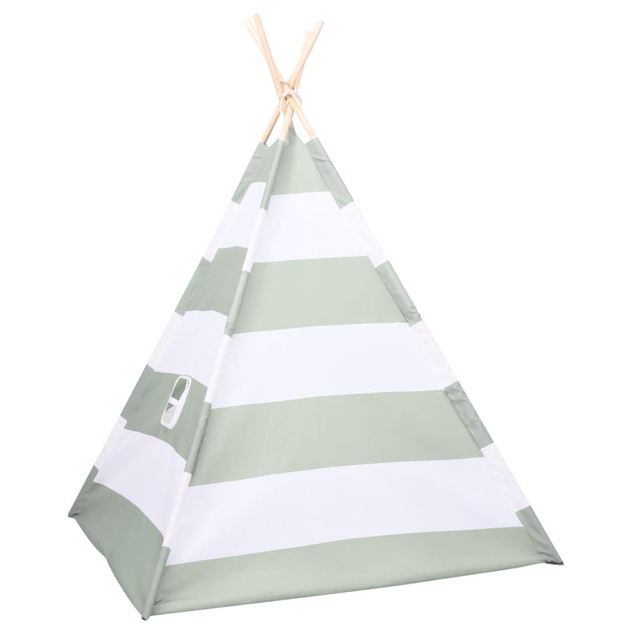 Kindertipitent Met Tas Streeppatroon 120X120X150 Cm Peachskin