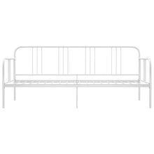 Slaapbankframe Metaal 90X200 Cm Wit