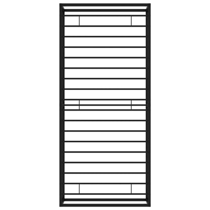 Bedframe Metaal Zwart 90 x 200 cm