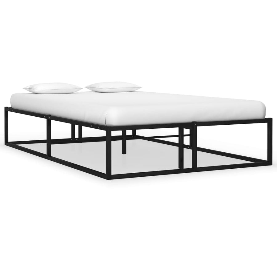 Bedframe Metaal Zwart 120 x 200 cm