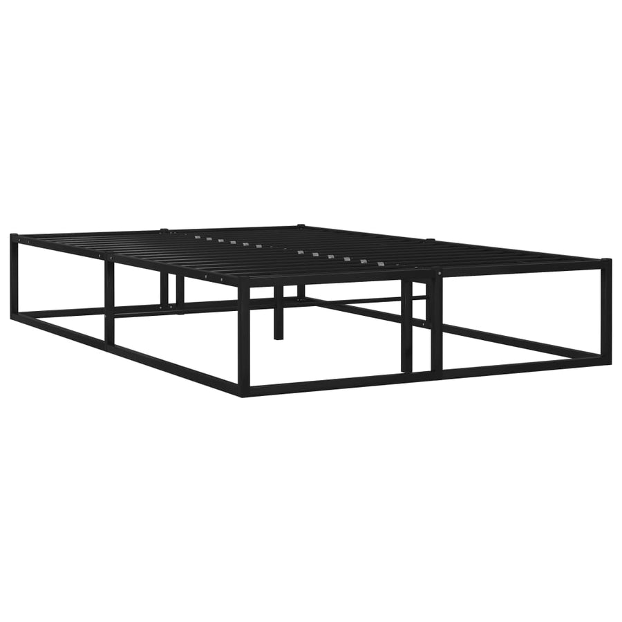 Bedframe Metaal Zwart 120 x 200 cm