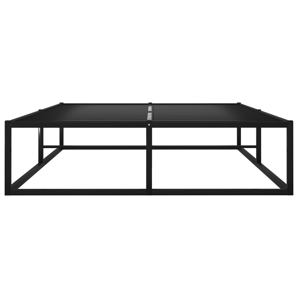 Bedframe Metaal Zwart 120 x 200 cm