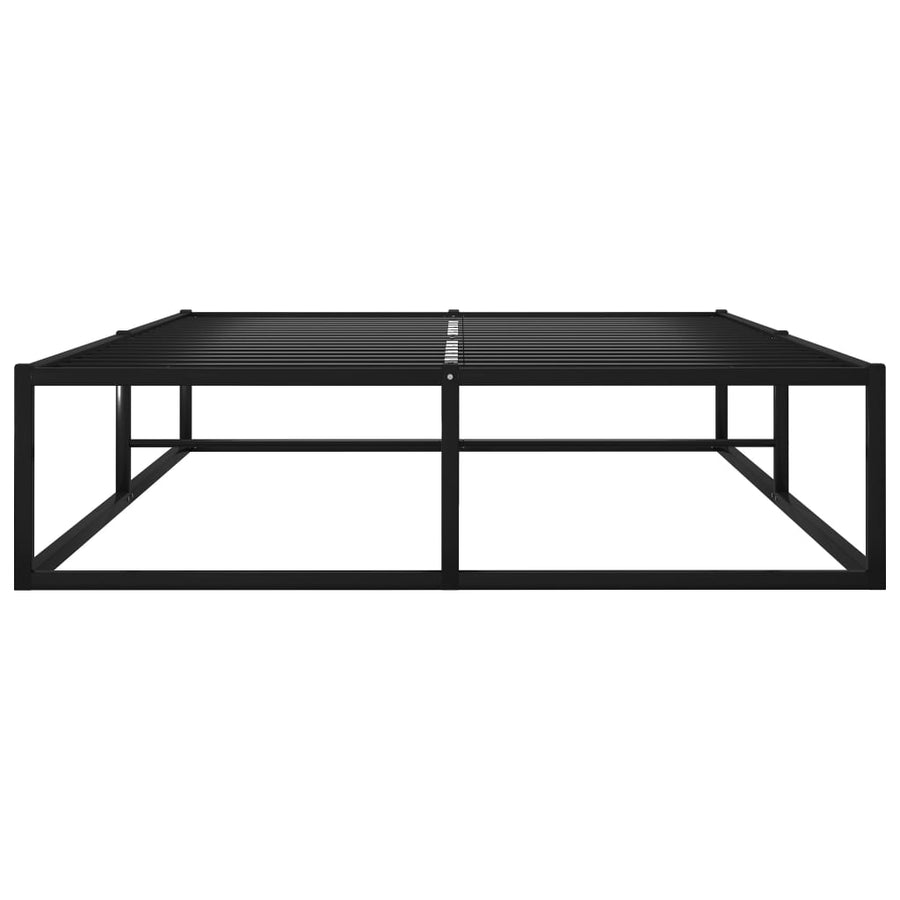 Bedframe Metaal Zwart 120 x 200 cm