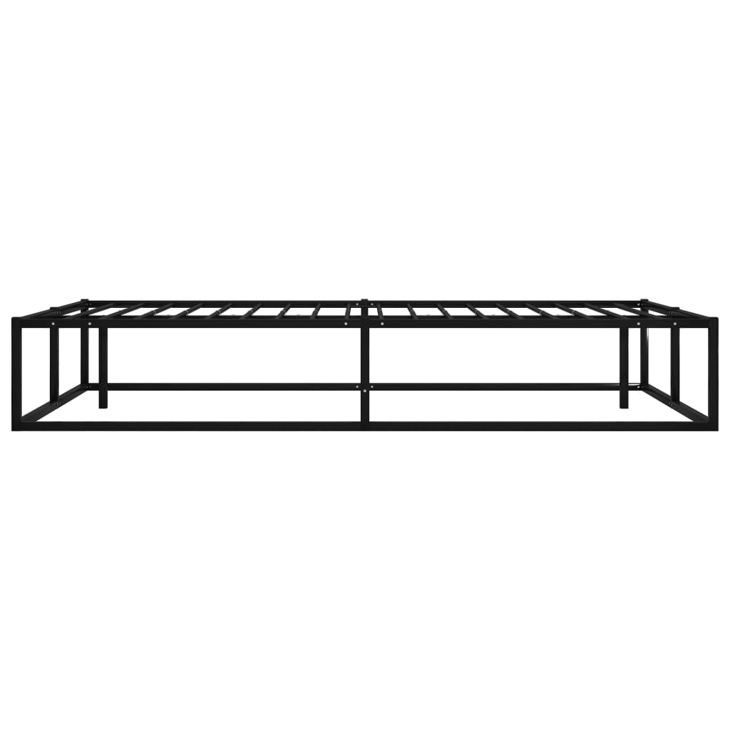 Bedframe Metaal Zwart 120 x 200 cm