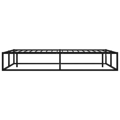 Bedframe Metaal Zwart 120 x 200 cm