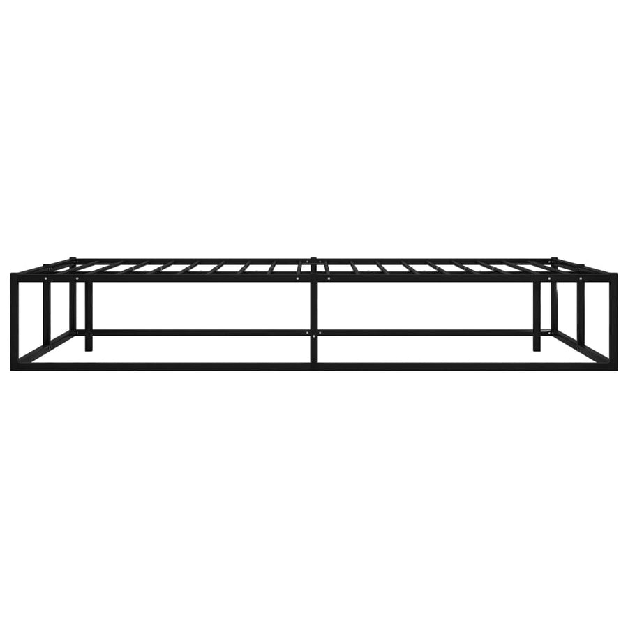 Bedframe Metaal Zwart 120 x 200 cm