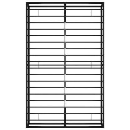 Bedframe Metaal Zwart 120 x 200 cm