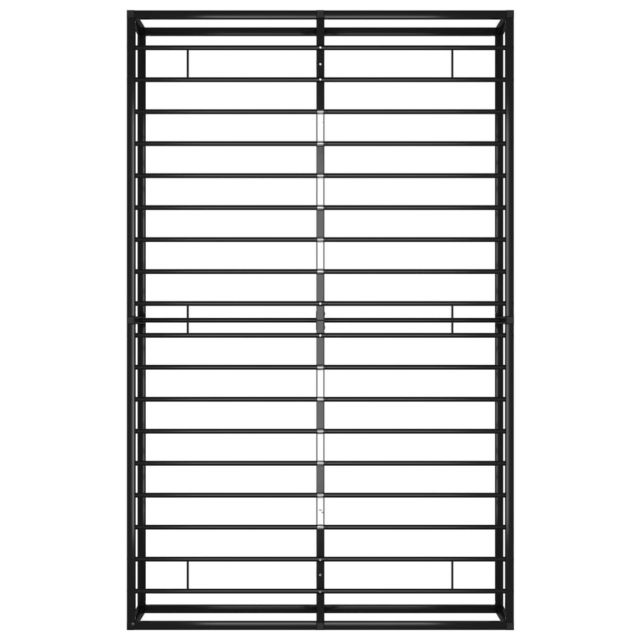 Bedframe Metaal Zwart 120 x 200 cm