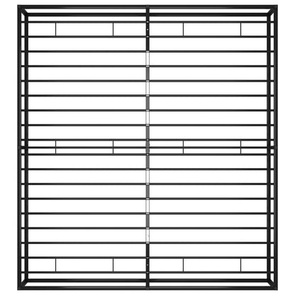 Bedframe Metaal Zwart 140 x 200 cm