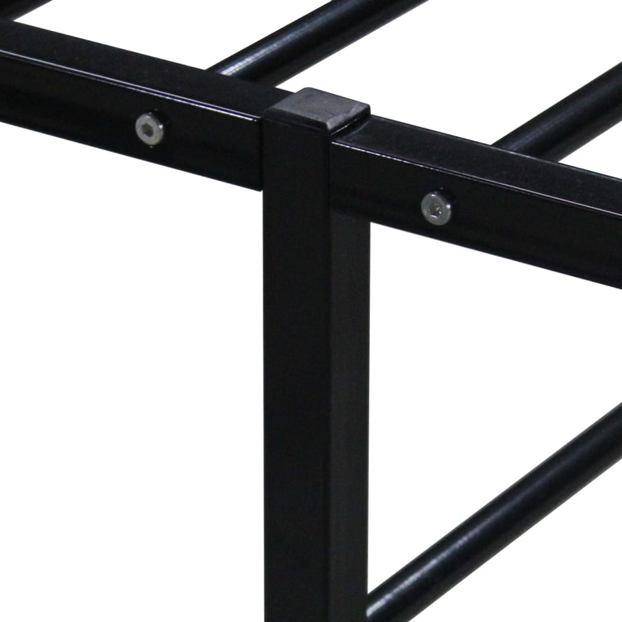 Bedframe Metaal Zwart 160 x 200 cm