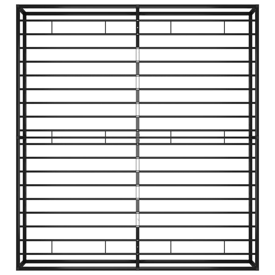 Bedframe Metaal Zwart 160 x 200 cm
