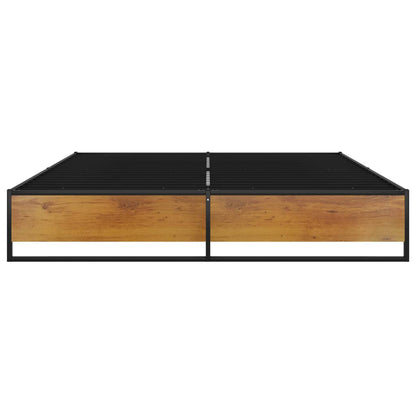 Bedframe Metaal Zwart 180 x 200 cm