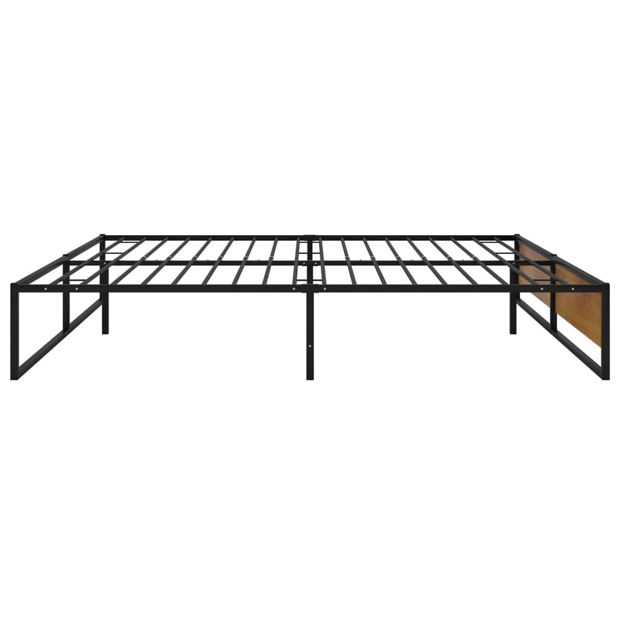 Bedframe Metaal Zwart 180 x 200 cm