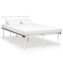 Bedframe Metaal 120 x 200 cm Wit