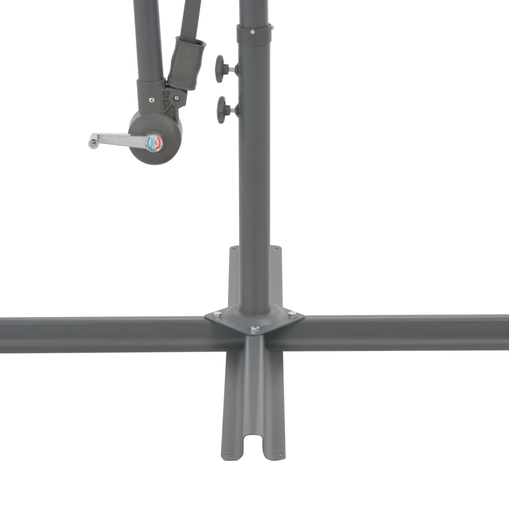 Zweefparasol Met Aluminium Paal 300 Cm Kleurig Terracotta