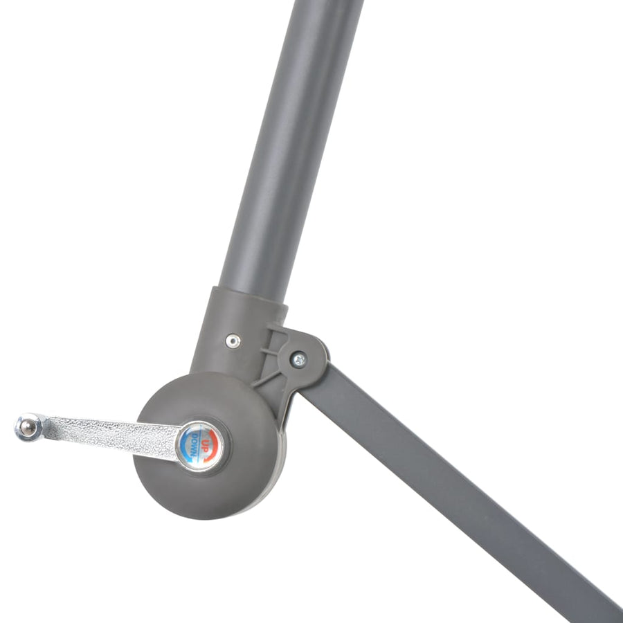 Zweefparasol Met Aluminium Paal 300 Cm Kleurig Terracotta