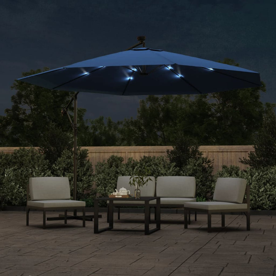 Zweefparasol Met Led-Verlichting 350 cm