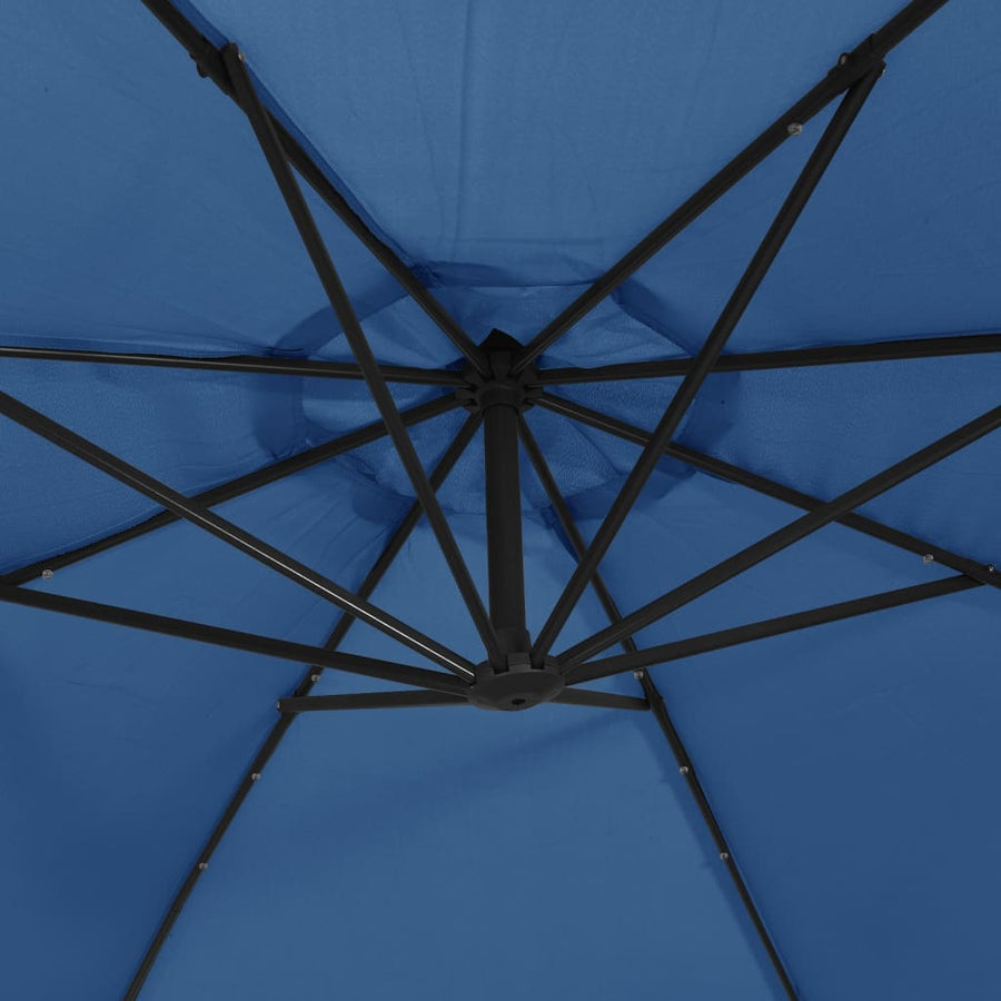 Zweefparasol Met Led-Verlichting 350 cm