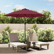 Replacement canvas for parasol 300 cm burgundy