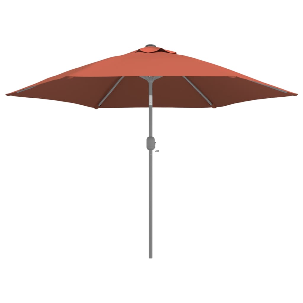 Vervangingsdoek Voor Parasol 300 Cm Kleurig Terracotta