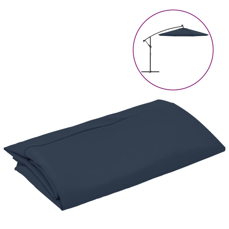 Vervangingsdoek Voor Zweefparasol 300 cm Blauw