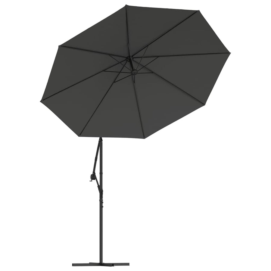 Vervangingsdoek Voor Zweefparasol Kleurig 300 cm Antraciet