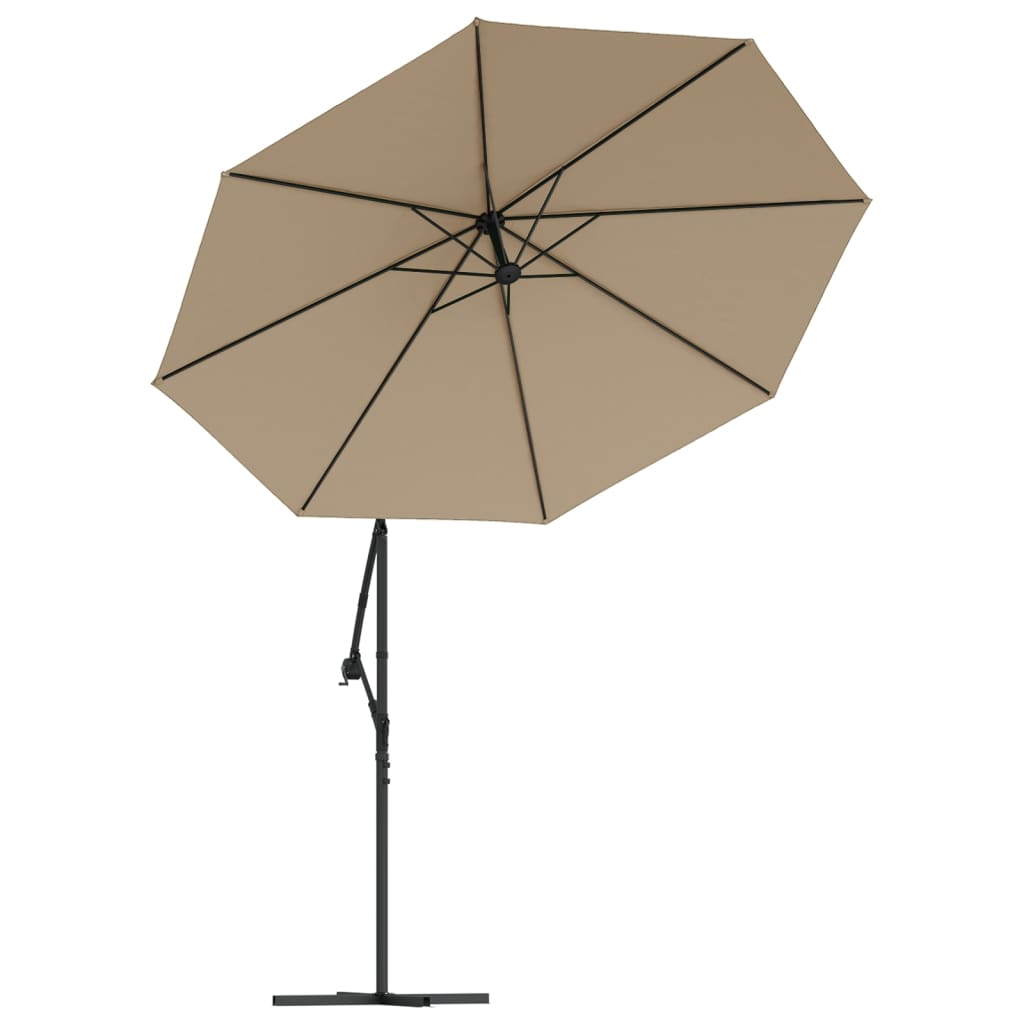 Vervangingsdoek Voor Zweefparasol 300 cm Taupe