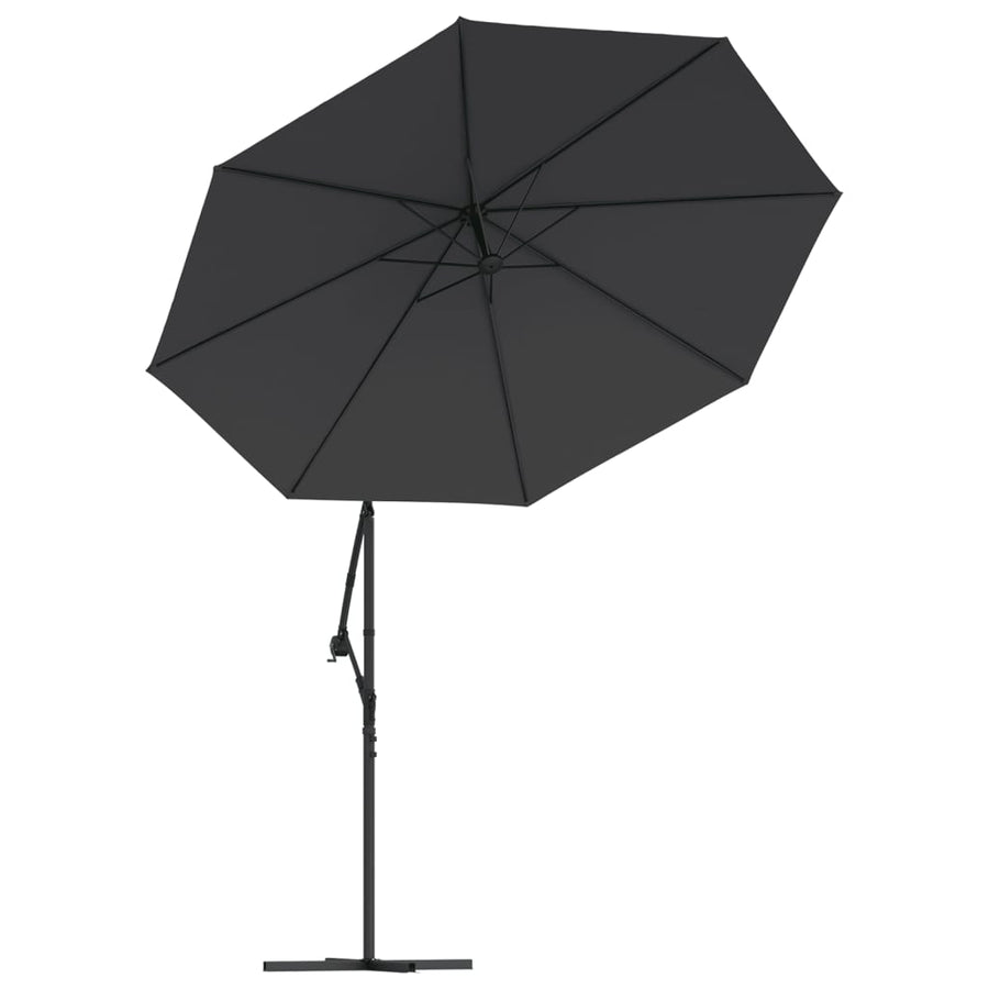 Vervangingsdoek Voor Zweefparasol 300 cm Zwart