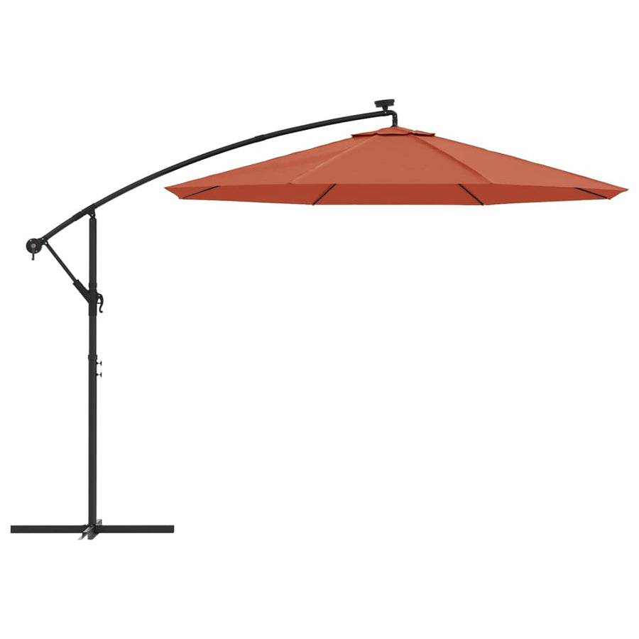 Vervangingsdoek Voor Zweefparasol 300 Cm Terracottakleurig