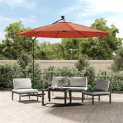 Replacement fabric for cantilever parasol 300 cm terracotta