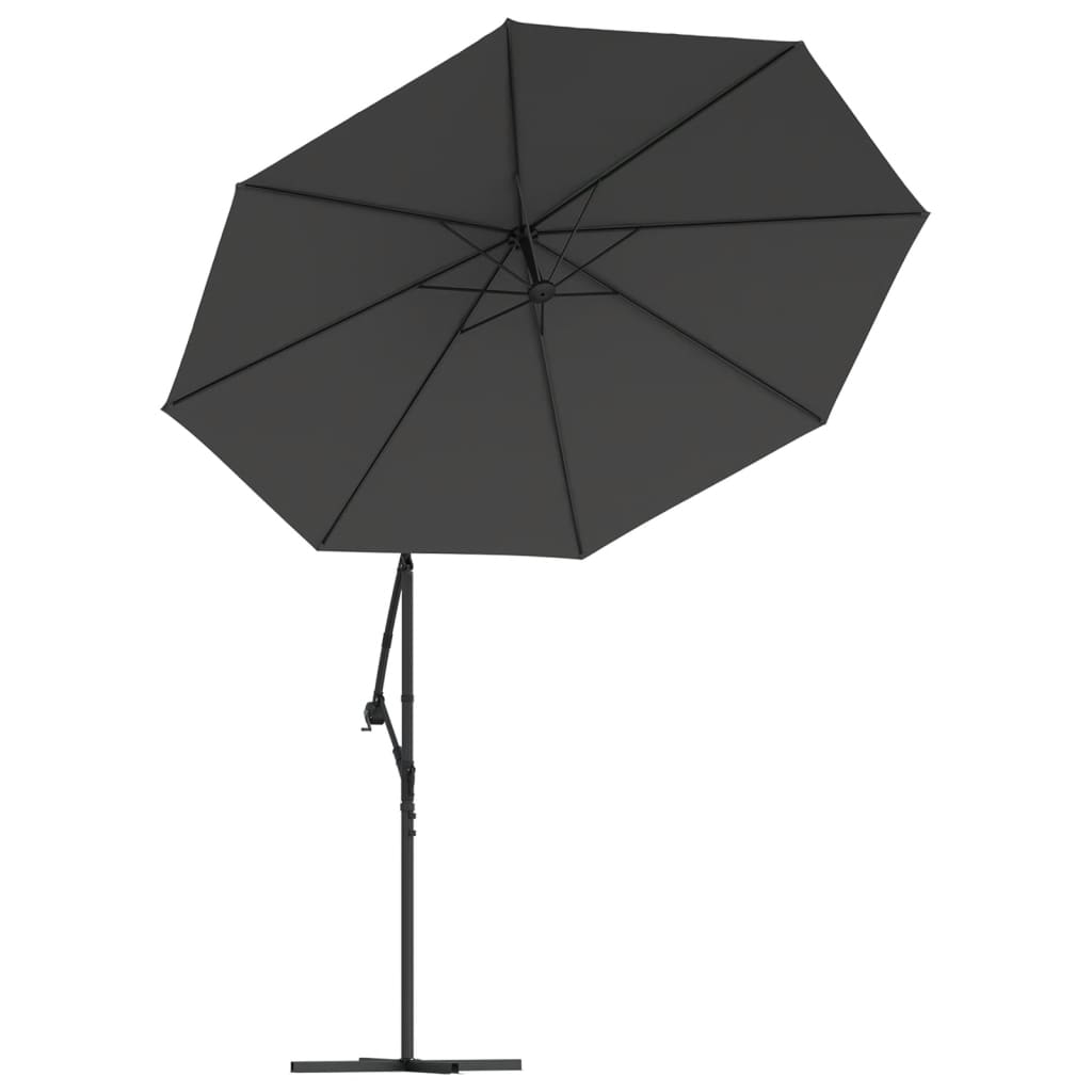Vervangingsdoek Voor Zweefparasol Kleurig 350 cm Antraciet