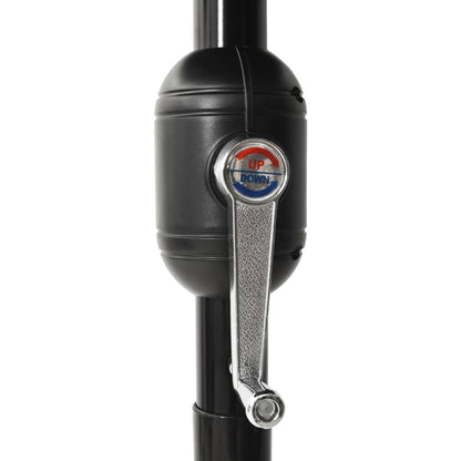 Parasol 3-Laags Met Aluminium Paal Kleurig 2 m Antraciet